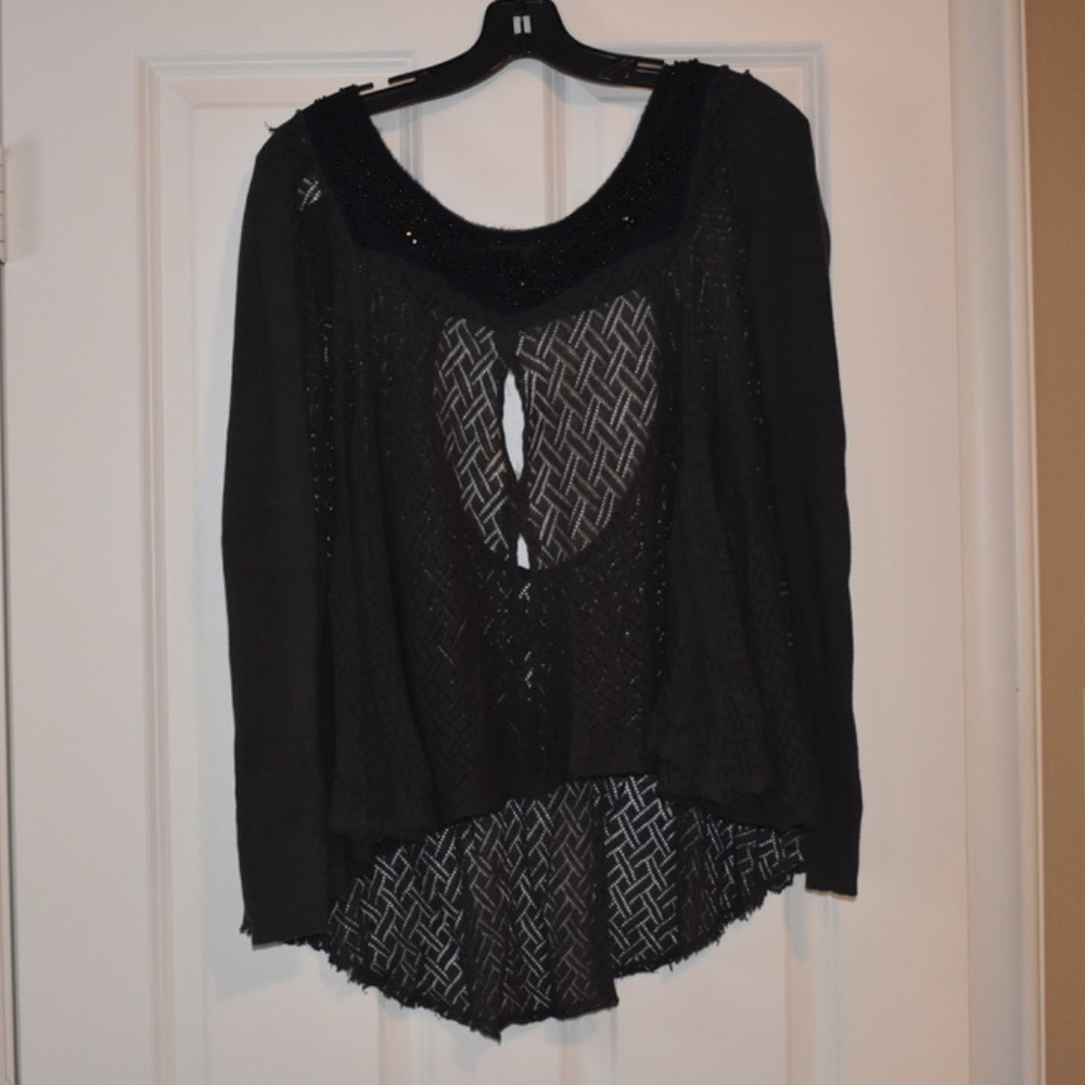 Free People Embelished Long Sleeve